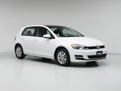 White 2015 Volkswagen Golf S