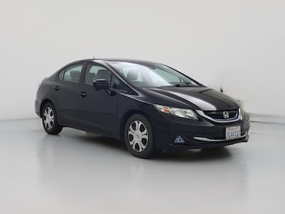 Black 2015 Honda Civic Hybrid