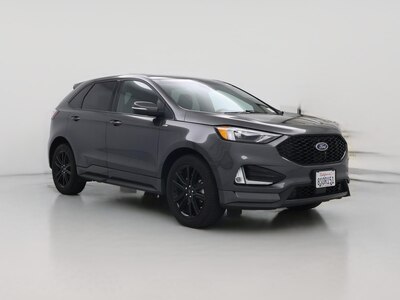 Black 2020 Ford Edge ST-Line