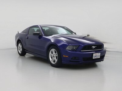 Blue 2013 Ford Mustang