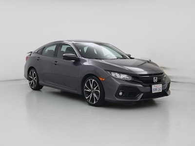 Gray 2017 Honda Civic SI