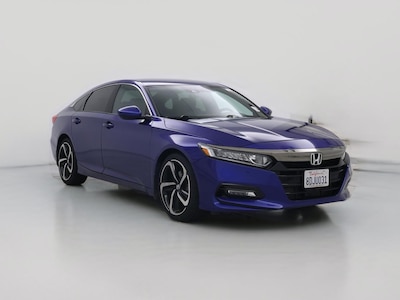 Blue 2018 Honda Accord Sport