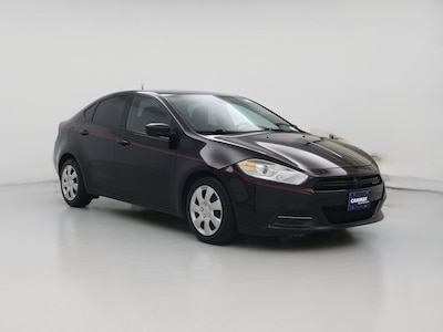 Black 2015 Dodge Dart SE