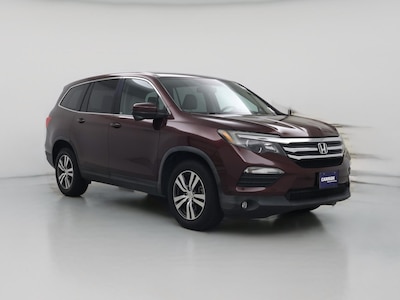 Red 2016 Honda Pilot EX-L