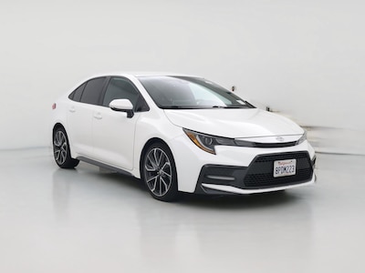 White 2020 Toyota Corolla SE