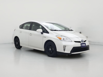 White 2015 Toyota Prius Three