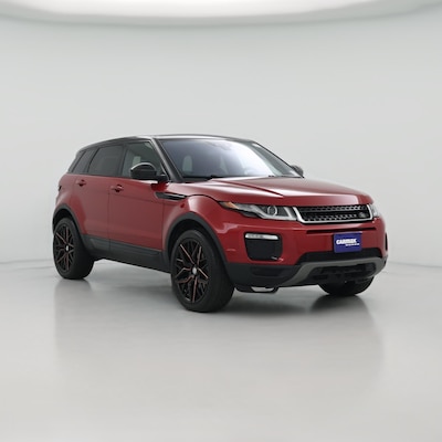 Red 2017 Land Rover Range Rover Evoque Premium