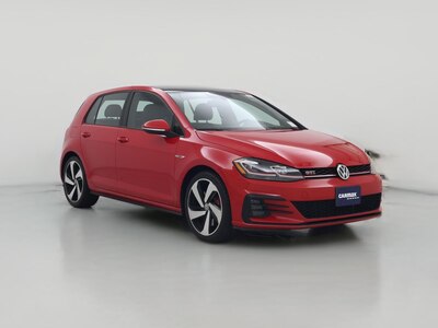 Red 2019 Volkswagen GTI SE