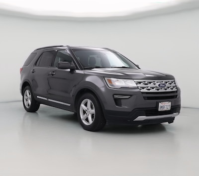 Gray 2019 Ford Explorer XLT