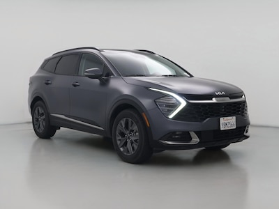 Gray 2023 Kia Sportage Hybrid SX Prestige