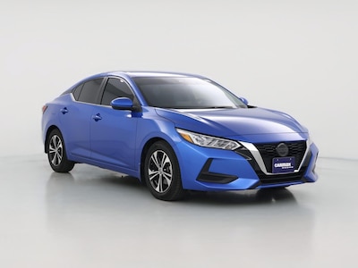 Blue 2022 Nissan Sentra SV