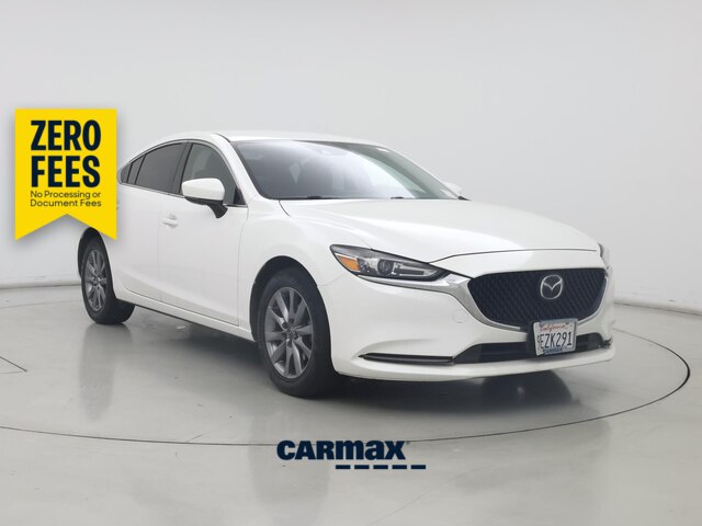 White 2020 Mazda MAZDA6 Sedan Front-Wheel Drive Automatic