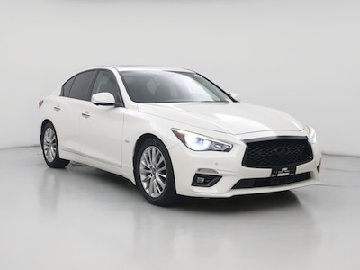 White 2018 Infiniti Q50 Sport