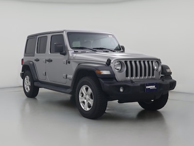 Silver 2020 Jeep Wrangler Unlimited Sport