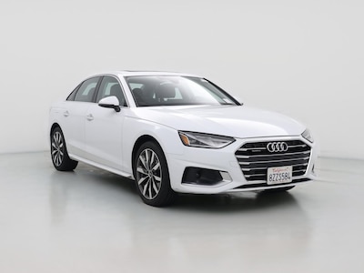 White 2022 Audi A4 Premium