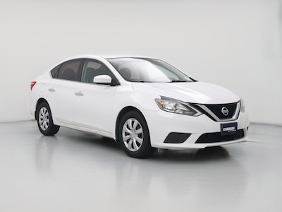 White 2019 Nissan Sentra SV