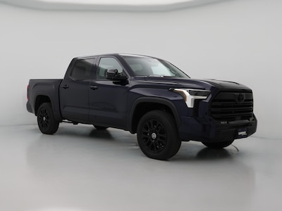 Blue 2024 Toyota Tundra Hybrid Limited