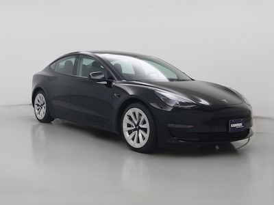 Black 2022 Tesla Model 3