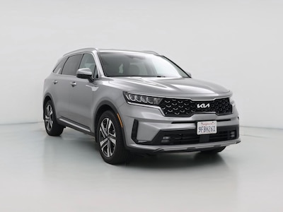 Gray 2023 Kia Sorento Hybrid EX