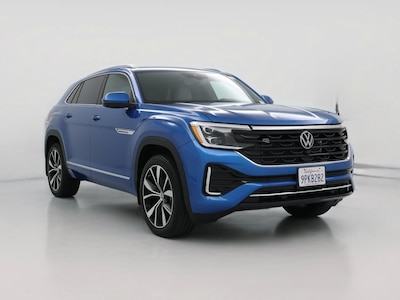 Blue 2024 Volkswagen Atlas Cross Sport SEL Premium R-Line