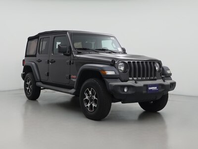 Gray 2018 Jeep Wrangler Unlimited Sport S