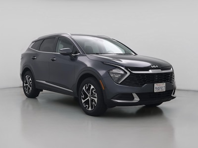 Gray 2023 Kia Sportage Hybrid EX