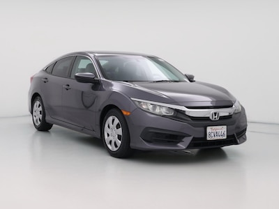 Gray 2018 Honda Civic LX