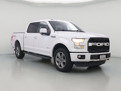 White 2016 Ford F150 Lariat