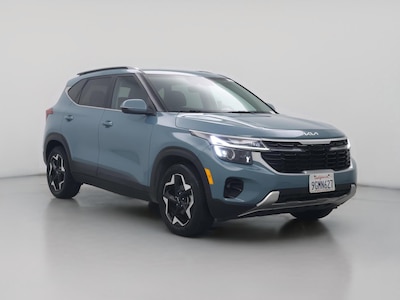 Blue 2024 Kia Seltos EX