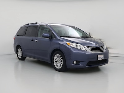 Blue 2015 Toyota Sienna XLE
