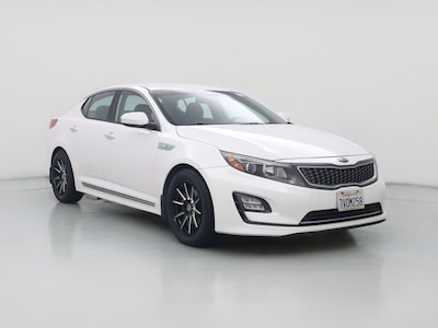 White 2016 Kia Optima Hybrid EX