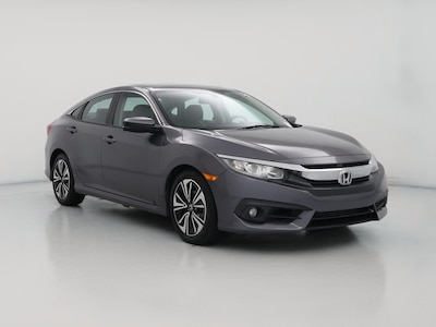 Gray 2017 Honda Civic EX-L