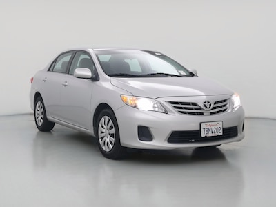 Silver 2013 Toyota Corolla LE
