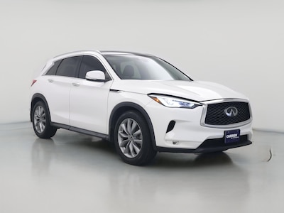 White 2019 Infiniti QX50 Luxe