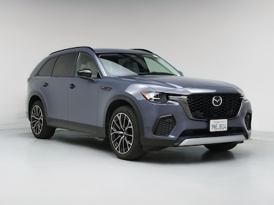 Gray 2025 Mazda CX-70 PHEV Premium