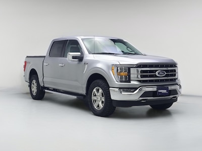 Silver 2021 Ford F150 Lariat