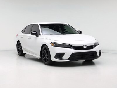 White 2022 Honda Civic Sport