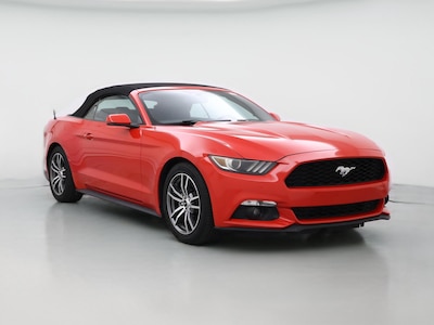 Red 2016 Ford Mustang Ecoboost Premium