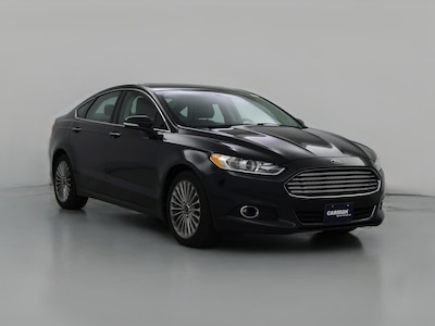 Black 2014 Ford Fusion Titanium