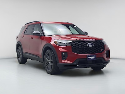 Red 2025 Ford Explorer ST