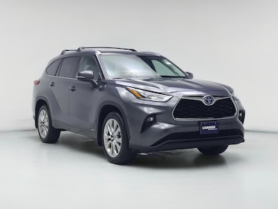 Gray 2023 Toyota Highlander Hybrid Limited