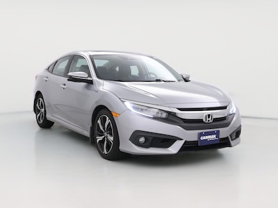 Silver 2016 Honda Civic Touring