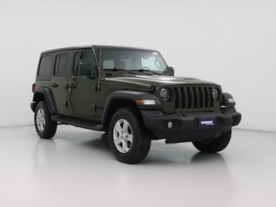 Green 2022 Jeep Wrangler Unlimited Sport S