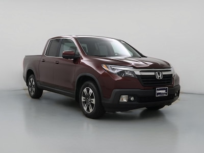 Red 2017 Honda Ridgeline RTL
