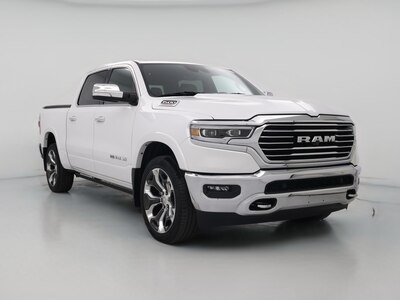 White 2022 Ram 1500 Longhorn