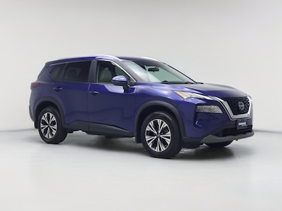 Blue 2022 Nissan Rogue SV