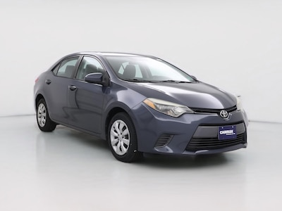 Blue 2015 Toyota Corolla LE