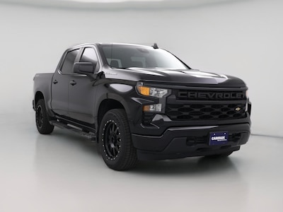 Black 2022 Chevrolet Silverado 1500 Custom