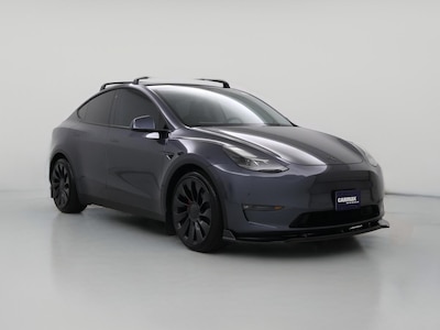 Gray 2022 Tesla Model Y Performance