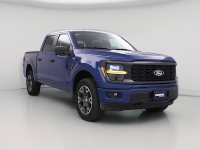 Blue 2024 Ford F150 STX